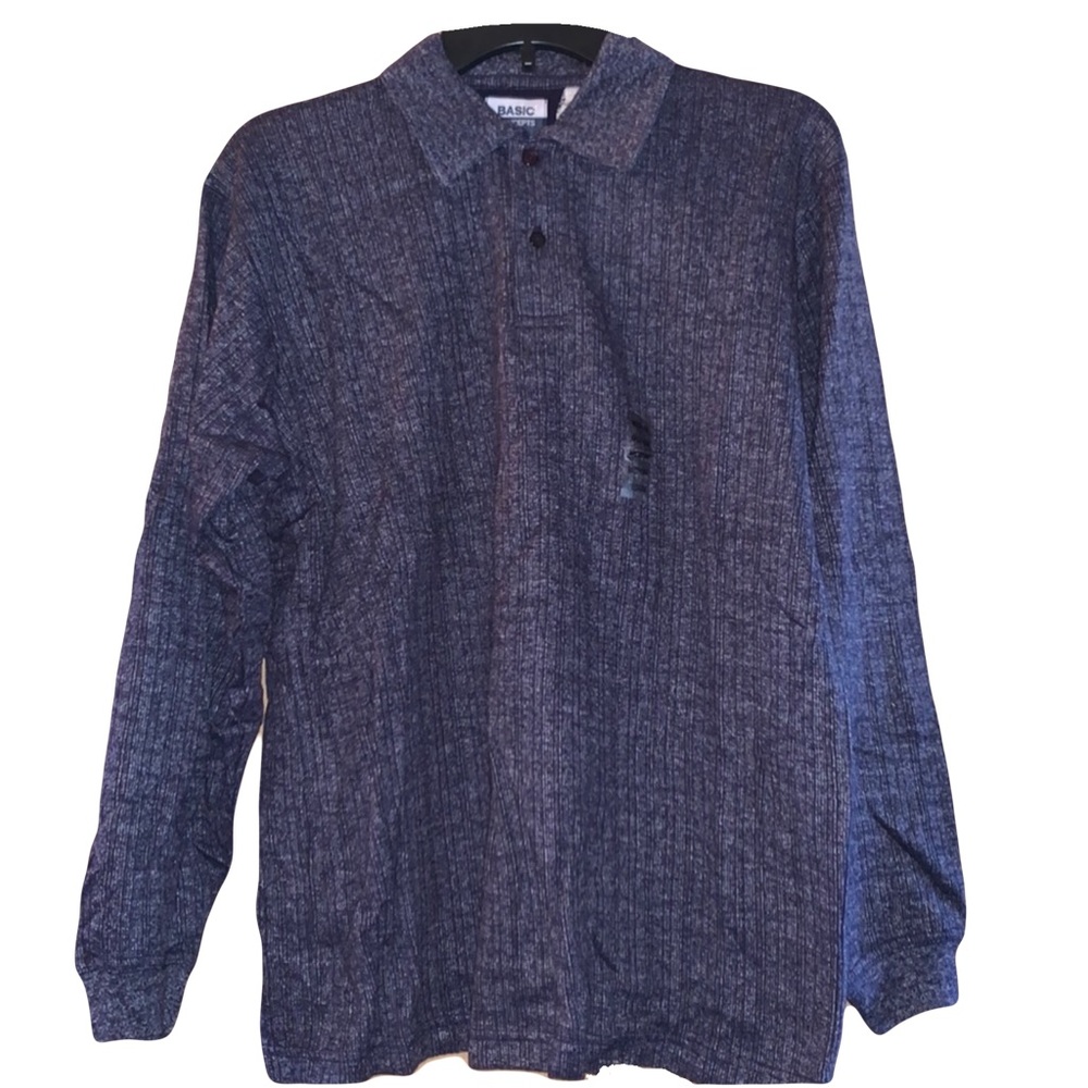 NEW! Long Sleeve Polo Shirt